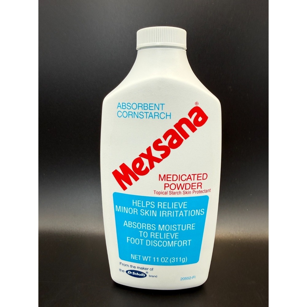 MEXSANA Medicated Powder Topical Starch Skin 6.25 oz ORIGINAL Formula SEALED HTF